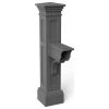 Mayne - Outdoor Products Of Distinction Mayne Liberty Weatherproof Traditional Plastic Mail Post In Graphite Gray 1 Mayne - Outdoor Products Of Distinction Mayne Liberty Weatherproof Traditional Plastic Mail Post In Graphite Gray -Mayne Store bca164a601aea2f0 7978 w800 h800 b1 p0
