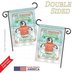 Breeze Decor It's Penguining To Look Winter, Seasonal Garden Flag 13"x18.5" 8 Breeze Decor It's Penguining To Look Winter, Seasonal Garden Flag 13"x18.5" -Mayne Store bce171570c34e6f1 5180 w800 h800 b1 p0