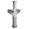 Mayne - Outdoor Products Of Distinction Mayne Rockport Double Traditional Plastic Mail Post In White 2 Mayne - Outdoor Products Of Distinction Mayne Rockport Double Traditional Plastic Mail Post In White -Mayne Store bd11d1fc0fc9d07e 7967 w800 h800 b1 p0