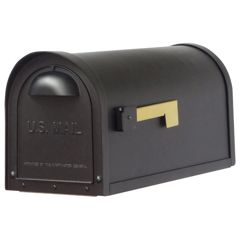 Special Lite Products Company Classic Curbside Mailbox, Black 3 Special Lite Products Company Classic Curbside Mailbox, Black