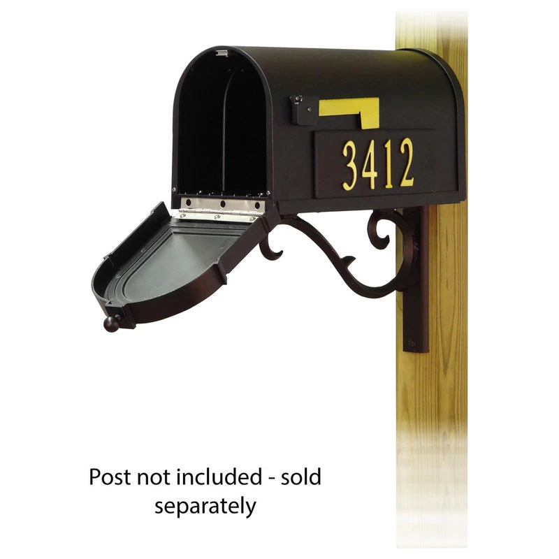 Special Lite Products Company Berkshire Mailbox With Address Numbers & Sorrento Mailbox Mounting Bracket 5 Special Lite Products Company Berkshire Mailbox With Address Numbers & Sorrento Mailbox Mounting Bracket - Image 3