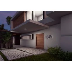 Modern Lights 5 In Steel Backlit LED Floating Address Number, Up-Scale Modern Look LumaNumbers 9 Modern Lights 5 In Steel Backlit LED Floating Address Number, Up-Scale Modern Look LumaNumbers -Mayne Store c7d1bd950cdc6ab4 5920 w800 h800 b0 p0