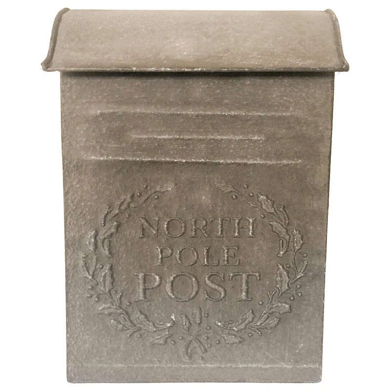Park Hill Collection North Pole Letter Box, Gray 3 Park Hill Collection North Pole Letter Box, Gray