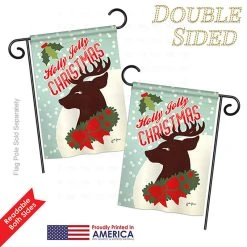 Breeze Decor Holly Jolly Christmas Winter, Seasonal Garden Flag 13"x18.5" 8 Breeze Decor Holly Jolly Christmas Winter, Seasonal Garden Flag 13"x18.5" -Mayne Store cbd179210c34e705 5169 w800 h800 b1 p0