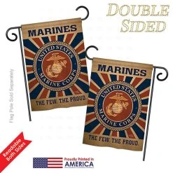 Breeze Decor Marine Corps Burlap Americana, Everyday Garden Flag 13"x18.5" 8 Breeze Decor Marine Corps Burlap Americana, Everyday Garden Flag 13"x18.5" -Mayne Store ccd1822b0c34e68b 5613 w800 h800 b1 p0