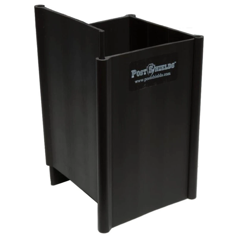 Post Shields 6" Mailbox And Fence Black Sleeve Grass Trimmer Protector 3 Post Shields 6" Mailbox And Fence Black Sleeve Grass Trimmer Protector