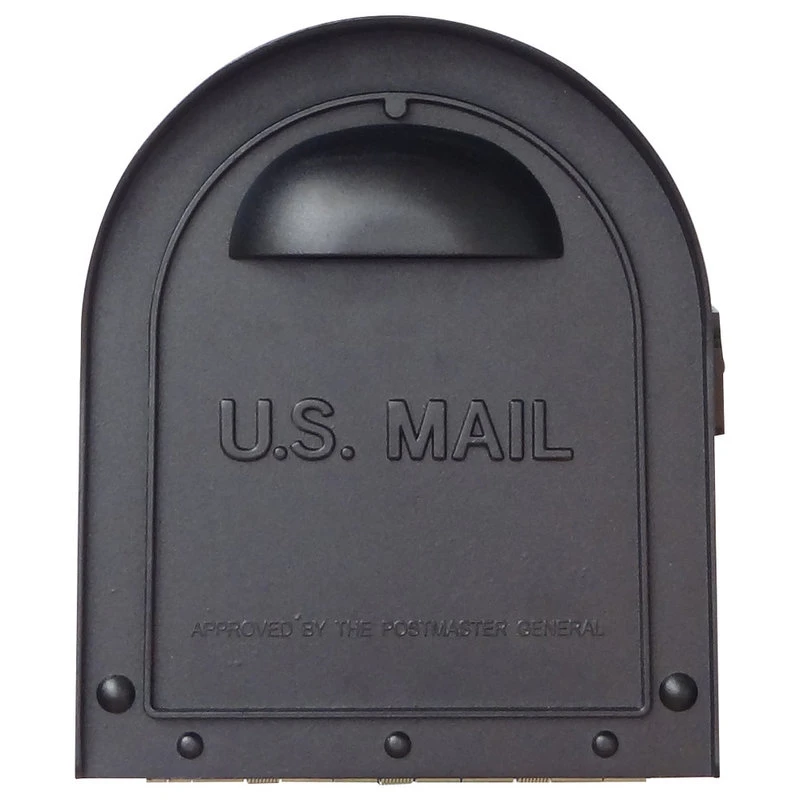 Special Lite Products Company Classic Curbside Mailbox, Black 6 Special Lite Products Company Classic Curbside Mailbox, Black - Image 4