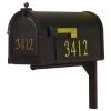 Special Lite Products Company Berkshire Mailbox With Front & Side Address Numbers & Mailbox Mounting Bracket 1 Special Lite Products Company Berkshire Mailbox With Front & Side Address Numbers & Mailbox Mounting Bracket -Mayne Store d37146f20b913d4a 8461 w800 h800 b1 p0