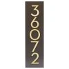 Modern Aspect Large Simply Sweet House Number Plaque (7"W X 26"H), Brown, With Numbers 2 Modern Aspect Large Simply Sweet House Number Plaque (7"W X 26"H), Brown, With Numbers -Mayne Store d3d1afbe0f52a811 3066 w800 h800 b1 p0
