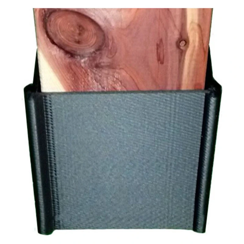 Post Shields 6" Mailbox And Fence Black Sleeve Grass Trimmer Protector 5 Post Shields 6" Mailbox And Fence Black Sleeve Grass Trimmer Protector - Image 3