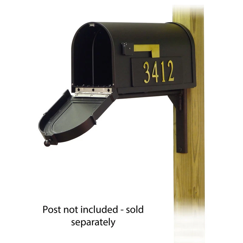 Special Lite Products Company Berkshire Mailbox With Front & Side Address Numbers & Mailbox Mounting Bracket 5 Special Lite Products Company Berkshire Mailbox With Front & Side Address Numbers & Mailbox Mounting Bracket - Image 3