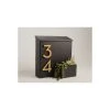Modern Aspect Greetings Wall Mounted Mailbox W/ House Numbers, Lock Included, Outgoing Flag, Black, With Numbers 1 Modern Aspect Greetings Wall Mounted Mailbox W/ House Numbers, Lock Included, Outgoing Flag, Black, With Numbers -Mayne Store dcd1df3403c1f3fb 5545 w800 h800 b0 p0
