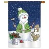 Breeze Decor Decorating With Snowmen Winter, Seasonal Decorative House Flag 28"x40" 1 Breeze Decor Decorating With Snowmen Winter, Seasonal Decorative House Flag 28"x40" -Mayne Store de0153c80c34e8ca 5768 w800 h800 b1 p0