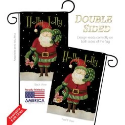 Breeze Decor Holly Jolly Santa Winter Decorative Vertical Double Sided Garden Flag 8 Breeze Decor Holly Jolly Santa Winter Decorative Vertical Double Sided Garden Flag -Mayne Store e1a14c770d448afc 5649 w800 h800 b1 p0