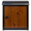 QualArc Winfield Leece Combo Locking Mailbox, Black/Wood 1 QualArc Winfield Leece Combo Locking Mailbox, Black/Wood -Mayne Store e25160b10b78a1f2 2437 w800 h800 b1 p0