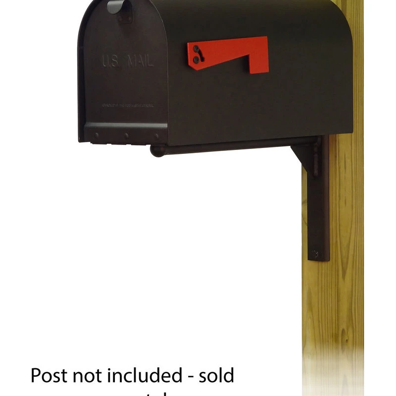 Special Lite Products Company Titan Steel Curbside Mailbox With Ashley Front Single Mailbox Mounting Bracket 4 Special Lite Products Company Titan Steel Curbside Mailbox With Ashley Front Single Mailbox Mounting Bracket - Image 2