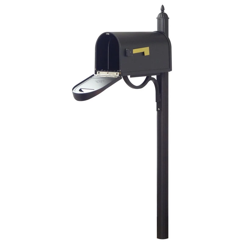 Special Lite Products Company Classic Curbside Mailbox With Richland Mailbox Post 5 Special Lite Products Company Classic Curbside Mailbox With Richland Mailbox Post - Image 3