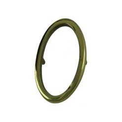 Renovators Supply Manufacturing Bright Solid Brass 3" Address House Number '0' Pin Mount |