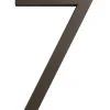 Moderndwellnumbers Modern Font House Number, Bronze, 6", Number 7, Modern Font 2 Moderndwellnumbers Modern Font House Number, Bronze, 6", Number 7, Modern Font -Mayne Store ee01c06f089025fb 8238 w800 h800 b0 p0