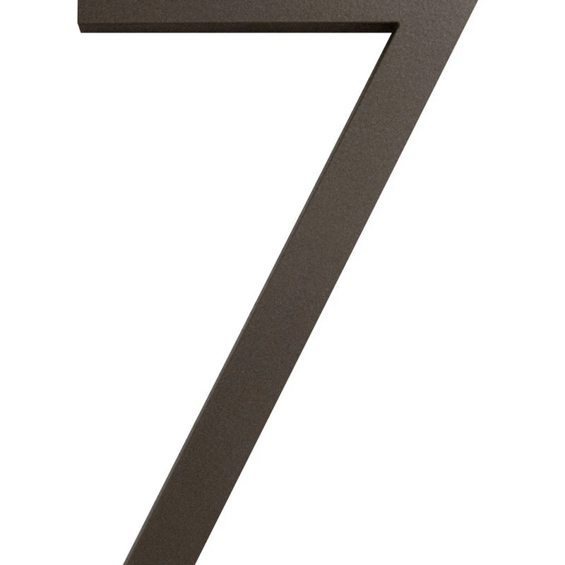 Moderndwellnumbers Modern Font House Number, Bronze, 6", Number 7, Modern Font 3 Moderndwellnumbers Modern Font House Number, Bronze, 6", Number 7, Modern Font