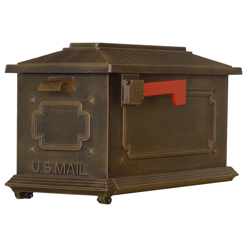 Special Lite Products Company Kingston Curbside Mailbox, Copper 3 Special Lite Products Company Kingston Curbside Mailbox, Copper