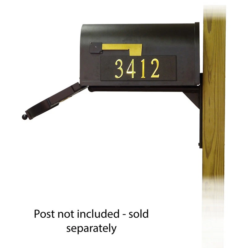 Special Lite Products Company Berkshire Mailbox With Front & Side Address Numbers & Mailbox Mounting Bracket 7 Special Lite Products Company Berkshire Mailbox With Front & Side Address Numbers & Mailbox Mounting Bracket - Image 5