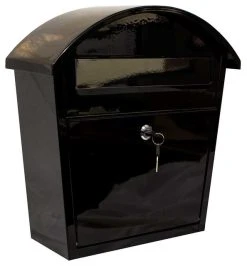 Qualarc/Winfield Ridgeline Locking Mailbox, Black