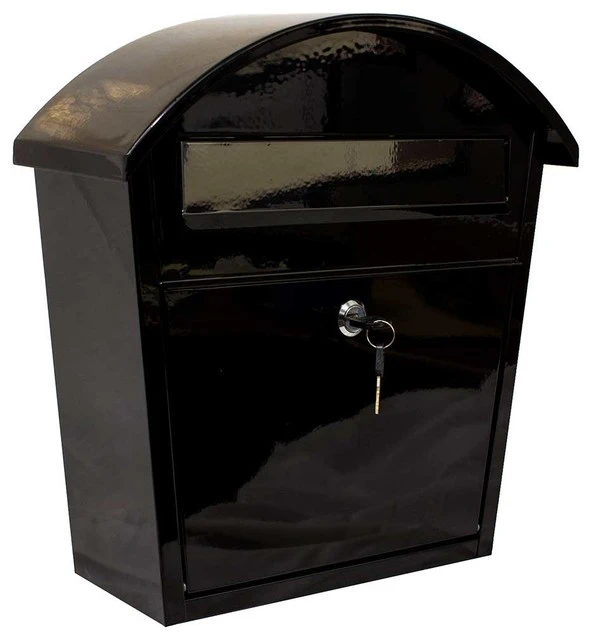 Qualarc/Winfield Ridgeline Locking Mailbox, Black 3 Qualarc/Winfield Ridgeline Locking Mailbox, Black
