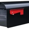 Gibraltar Ironside Rural Post Mount Mailbox, Black 1 Gibraltar Ironside Rural Post Mount Mailbox, Black -Mayne Store home design 101