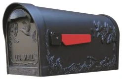 Special Lite Products Company Hummingbird Curbside Mailbox, Black