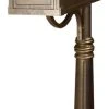 Special Lite Products Company Special Lite Berkshire Curbside Mailbox With Ashland Post, Hand Rubbed Bronze 1 Special Lite Products Company Special Lite Berkshire Curbside Mailbox With Ashland Post, Hand Rubbed Bronze -Mayne Store home design 106