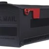 Solar Group Gibraltar GMB505B01 Patriot Series Rural Mailbox, Black, 1000 Cu-in Capacity 2 Solar Group Gibraltar GMB505B01 Patriot Series Rural Mailbox, Black, 1000 Cu-in Capacity -Mayne Store home design 107