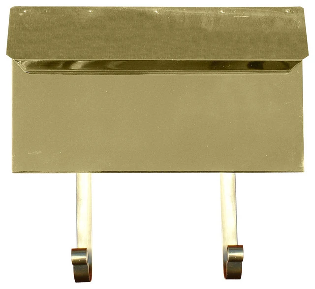 QualArc Provincial Collection Horizontal Mailboxes In Smooth Polished Brass 3 QualArc Provincial Collection Horizontal Mailboxes In Smooth Polished Brass