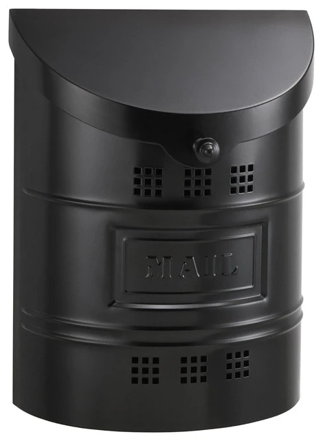 ECCO E2 Mailbox, Black Finish, Satin Black 3 ECCO E2 Mailbox, Black Finish, Satin Black