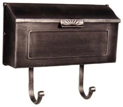 Special Lite Products Company Horizon Horizontal Mailbox, Swedish Silver