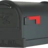 Solar Group Arlington Deluxe Mail Box, 11"x9-1/2"x23", Black 2 Solar Group Arlington Deluxe Mail Box, 11"x9-1/2"x23", Black -Mayne Store home design 135