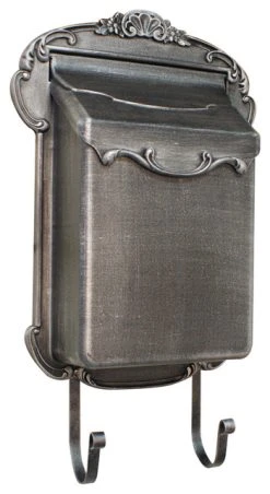 Special Lite Products Company Victoria Vertical Mailbox, Swedish Silver