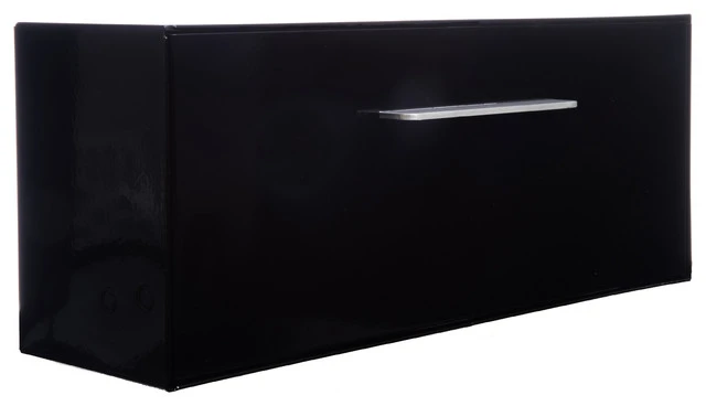 Modbox USA, Inc. ModboxUSA Modern Vertical Wall Mounted Mailbox, Black 3 Modbox USA, Inc. ModboxUSA Modern Vertical Wall Mounted Mailbox, Black