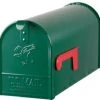 Solar Group Gibraltar E1100G00 Elite Post Mount Rural Mailbox, Standard Size T1, Green 2 Solar Group Gibraltar E1100G00 Elite Post Mount Rural Mailbox, Standard Size T1, Green -Mayne Store home design 155