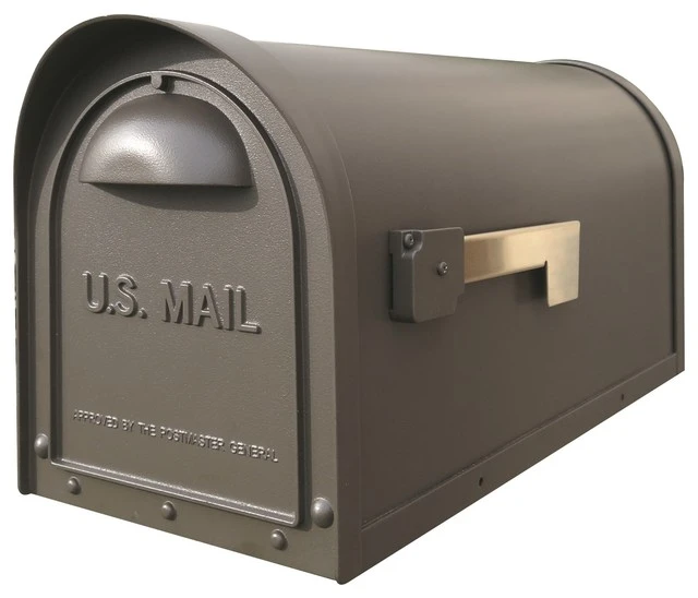 Special Lite Products Company Classic Curbside Mailbox, Mocha 3 Special Lite Products Company Classic Curbside Mailbox, Mocha