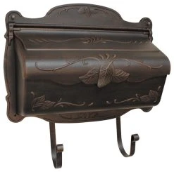 Special Lite Products Company Floral Horizontal Mailbox, Copper