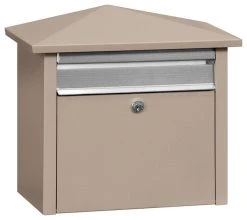 Salsbury Industries Mail House For Residential And Commercial Use, Beige