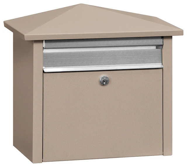 Salsbury Industries Mail House For Residential And Commercial Use, Beige 3 Salsbury Industries Mail House For Residential And Commercial Use, Beige