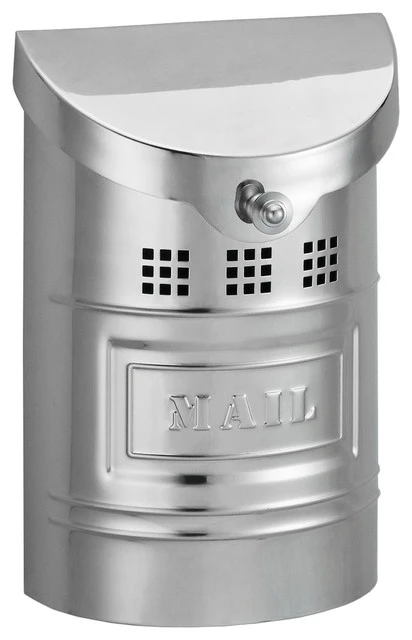 ECCO E1 Mailbox, Polished Stainless Steel Finish 3 ECCO E1 Mailbox, Polished Stainless Steel Finish