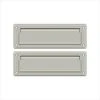 Deltana MS627 8-7/8"L Mail Slot - Brushed Nickel 1 Deltana MS627 8-7/8"L Mail Slot - Brushed Nickel -Mayne Store home design 177