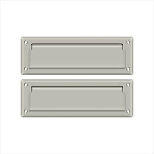 Deltana MS627 8-7/8"L Mail Slot - Brushed Nickel 3 Deltana MS627 8-7/8"L Mail Slot - Brushed Nickel