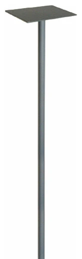 FOS Designs USA Mailbox Post - Standard - Matte Gray