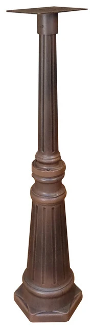 Special Lite Products Company Tacoma Surface Mount Post Kit, Copper