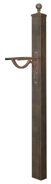 Special Lite Products Company Springfield Direct Burial Mailbox Post, Copper 3 Special Lite Products Company Springfield Direct Burial Mailbox Post, Copper