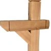 Wilray Designs Decorative Western Cedar Mailbox Post, 6x6 1 Wilray Designs Decorative Western Cedar Mailbox Post, 6x6 -Mayne Store home design 205